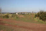 img of bench on rough high bank